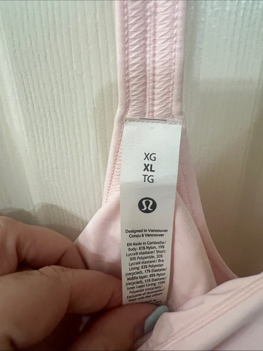 Lululemon Flow Y Dress B/C cup - Picture 4 of 8
